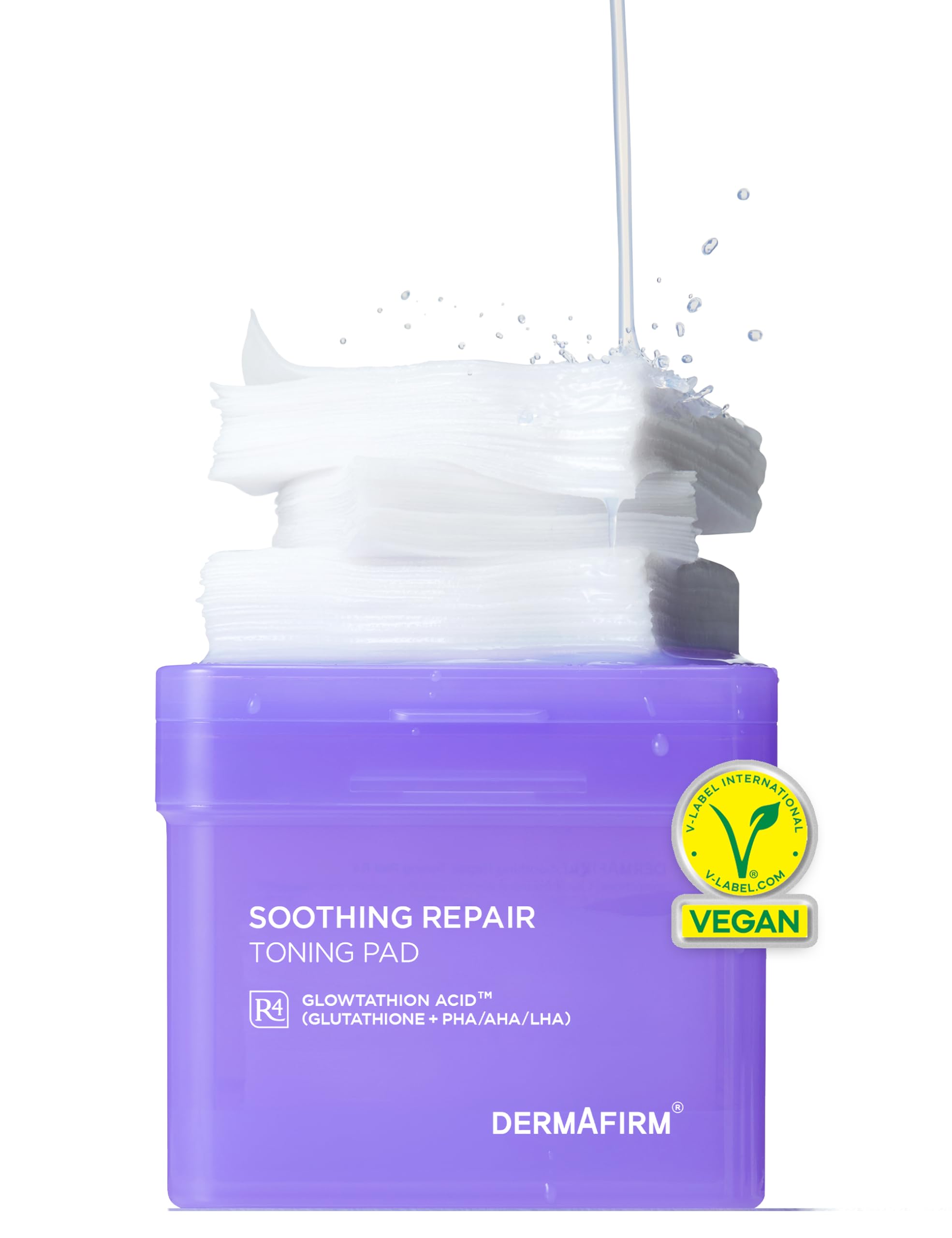 Amazon.com: DERMAFIRM Soothing Repair Toning Pad - Korean Skin
